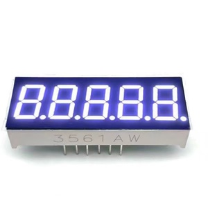 0.36 inch 5 chữ số 7 đoạn <span class=keywords><strong>LED</strong></span> hiển thị trắng <span class=keywords><strong>LED</strong></span> hiển thị kỹ thuật số độ sáng cao Ống kỹ thuật số - Product Image 1