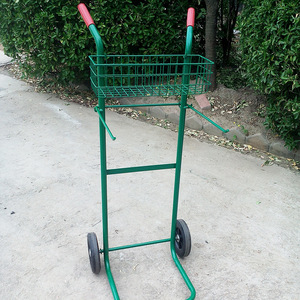 Garden Leaf <b>Cart</b> 1215x485x490mm Foldable Metal Tray Hand <b>Tool</b> <b>Cart</b> For Outdoor Use - Product Image 3
