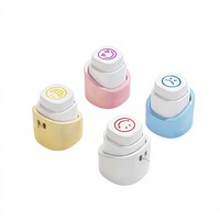 En gros, Mini tampon en plastique à touche unique, style Mahjong, à pression, pour journalisation et DIY, pour motifs à dessiner soi-même et motifs gagnants