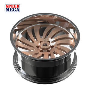 Jantes en alliage d'aluminium haut de gamme 2 pièces de 18, 19, 20, 21, 22, 23, 24 pouces pour BMW, Benz, Audi, Porsche, Land Rover, jantes en alliage chromées - Product Image 4