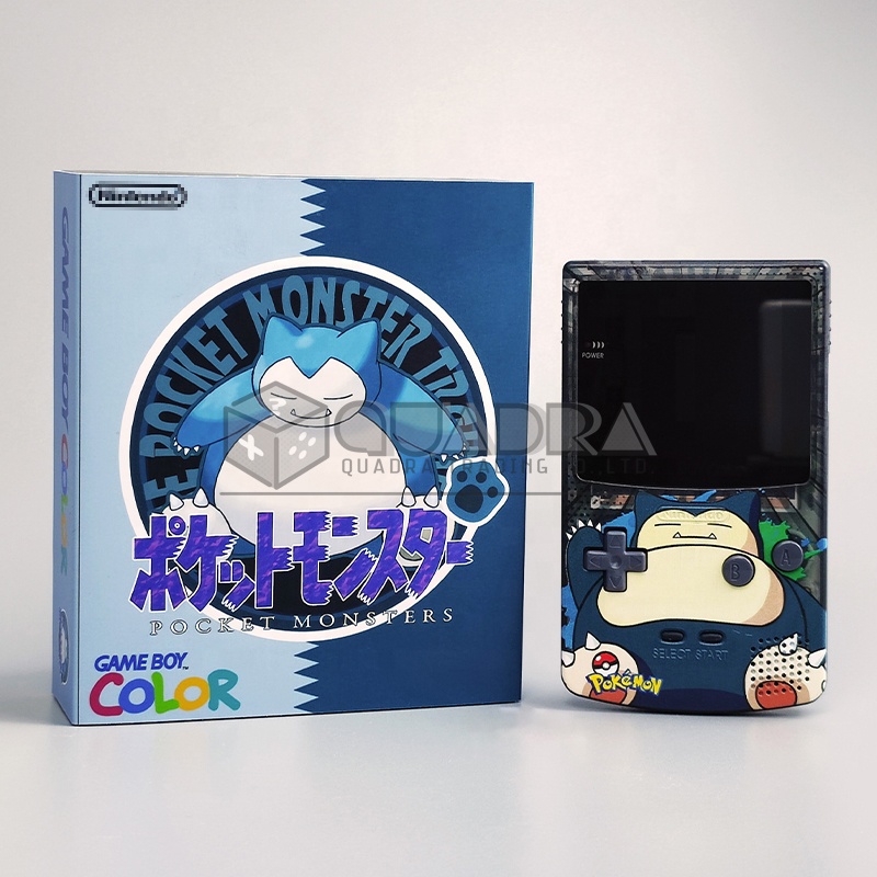 Заводская Новинка, Восстановленный корпус, 3,0 дюймовый экран с подсветкой, игровая мини-консоль GBC для Gameboy Color GBC для Snorlax
