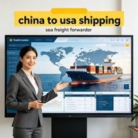 Logistique FBA fiable, fret maritime DDP Chine vers les États-Unis avec assistance 24h/24 et 7j/7 et assurance pour les besoins de livraison d'inventaire Amazon