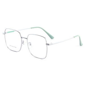 Monturas de Gafas Metálicas Cuadradas Danyang 2007, Tamaño Mediano, Unisex, Lentes de Plástico, Gafas Ópticas - Product Image 2