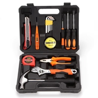 Boîte à outils manuelle combinée pour voiture et maison : étau, clé, tournevis