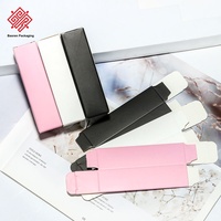 Boîte d'emballage vide pour rouge à lèvres et gloss à lèvres Baoren personnalisée 95x25mm rose mat, emballage cosmétique, emballage de parfum, boîtes en papier blanches vides
