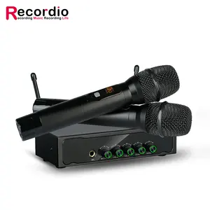 GAW-KD200 Professional UHF Karaoke Wireless Microphone With Echo Music Volume Adjustment For Stage Performance