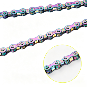 <span class=keywords><strong>Chaîne</strong></span> de vélo <span class=keywords><strong>électrique</strong></span> 8 9 10 11 <span class=keywords><strong>vitesses</strong></span>, haute résistance à la traction, 116 maillons, <span class=keywords><strong>chaîne</strong></span> de remplacement pour vélo de montagne <span class=keywords><strong>électrique</strong></span> - Product Image 1