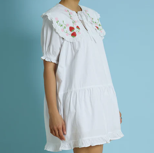 Abito <span class=keywords><strong>Oversize</strong></span> con Volant per Donna, Design Personalizzato all'Ingrosso, Vestiti Casual <span class=keywords><strong>Eleganti</strong></span> da Donna - Product Image 2