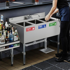 Étiquettes autocollantes imperméables en PVC, 15x5cm, auto-adhésives pour le nettoyage des éviers, des restaurants, des lave-vaisselle - Product Image 4