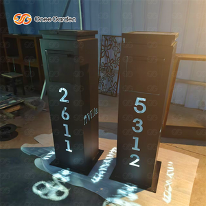 Cassetta Postale in <span class=keywords><strong>Acciaio</strong></span> Moderna di Alta Qualità Personalizzata Vendita Calda sul Mercato - Product Image 4