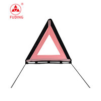 ECE R27 triangle d'avertissement professionnel réfléchissant de circulation d'urgence de voiture