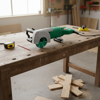 Machine à découper les murs professionnelle 2400W, scie à découper les murs, machine à découper le béton pour outil de construction, fraiseuse à rainurer