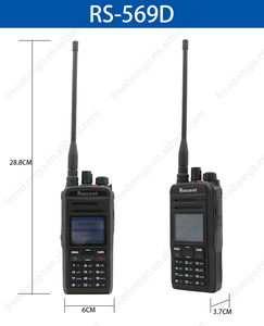 Radio Walkie Talkie Portátil RS-569D Reciente, 5W de Potencia, 1024 Canales UHF/VHF, Comunicación Bidireccional de Largo Alcance - Product Image 2