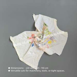 Paños Industriales de Algodón de Alta Resistencia, Trapos Blancos Impresos para Camisetas, Duraderos, Reutilizables y Lavables - Product Image 3