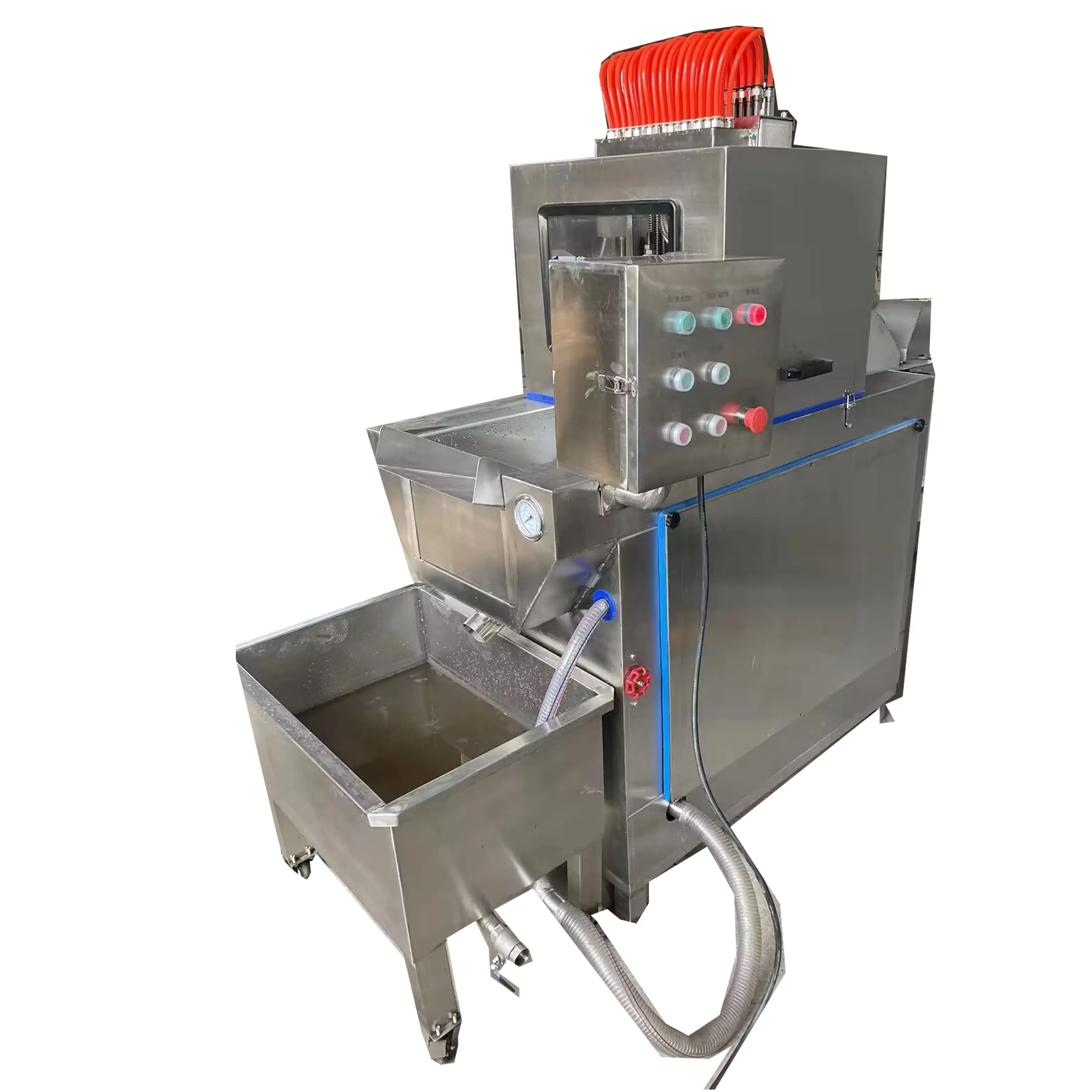 工業用塩水肉インジェクター生理食塩水注入機/ハム製造機肉チキンブラインインジェクター機