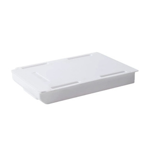 Under <b>Desk</b> Drawer Storage Box Rectangle Solid Color Office Organizer for Student <b>Desk</b> Stationery Money Documents - Product Image 3