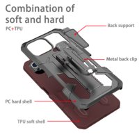 Coque de téléphone à vent mécanique antichoc de style Mecha Offre Spéciale pour téléphones mobiles Samsung Series A20 A30 M10S