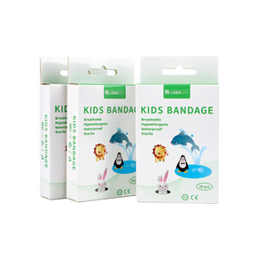 Tiritas personalizadas impresas <span class=keywords><strong>con</strong></span> dibujos animados para dedos y brazos, vendajes de primeros auxilios para niños, apósitos para heridas localizadas. - Product Image 6
