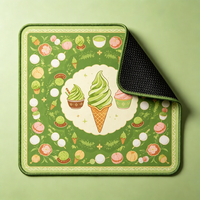 Tapis de jeu en feutre antidérapant pliable pour 4 joueurs, motif bouteille de whisky, baril marron, cigare, tabac, mahjong