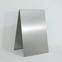 Panneau publicitaire portable en aluminium double face pour affichage de rue, prix de gros