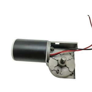 Motor de CC con engranaje helicoidal pequeño de 12V 24V 80W 100W 150W 200W del fabricante, motor eléctrico de CC con escobillas - Product Image 6