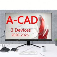 1 Year Subscription 2025/2024/2023/2022 for PC/Mac Genuine License Key Drafting Drawing Tool Software 1PCS=1year