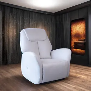 Современное Электрическое Кресло с выдвижной тканевой обивкой и металлическим каркасом