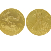 Pièce de monnaie Euro personnalisée Challenge, version mate, 1 oz, 2026, de haute qualité, en métal plaqué or American Eagle, pour cadeau B53B
