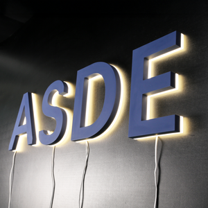 Enseigne personnalisée en lettres 3D, enseigne de magasin en lettres 3D, homologuée UL, peinture automobile, enseignes LED 3D pour entreprises, lettres en relief, enseignes extérieures - Product Image 3