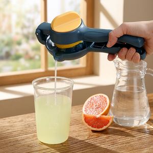 Exprimidor Manual de Frutas con Mango Largo, Ahorra Esfuerzo, Exprimidor de Limones y Naranjas para el Hogar, Cocina, Restaurante, Venta al por Mayor - Product Image 3