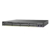 100% Asli Cisco WS-C2960X-48TS-L 48 Port 4x 1G SFP Uplink Network Switch Harga Terendah