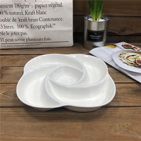 Assiette en céramique irrégulière, vente chaude en usine, pour fruits secs et bonbons