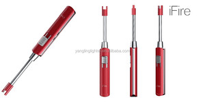 Modern Rechargeable USB Electric Arc <strong>Lighter</strong> with <strong>Wind</strong> <strong>Proof</strong> for Camping BBQ &amp; Cigar Use - Product Image 4