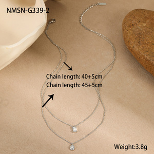 سلسلة أنيقة 18k & Link قلادة ساحرة عصرية-قلادة سلسلة الجسم - Product Image 3