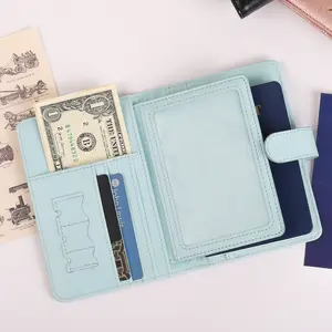 Wholesale Leather Card Holder Cover Wallet Rfid Blocking Custom Passport Cover