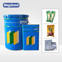 Adhésif PU (polyuréthane) pour lamination de films d'emballage, film aluminium-plastique, double composant, certifié ISO9001