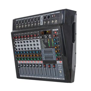 Mixer Professionale Amplificato a 6/8/12/16 Canali con BT per Palco, DJ, Sistema Audio Live e Amplificatore PA - Product Image 4