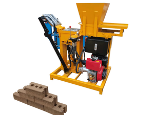سعر المصنع ، ماكينة صنع الطوب المتشابك من الطين لإنتاج كتل الطين والطوب الطيني - Product Image 2