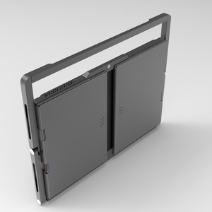 ポータブルデスクトップコンピュータトリプルスクリーンオールインワンデスクトップPC SSDインテルCore I5タッチスクリーン調整可能スタンド - Product Image 3