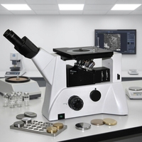 50X-500X DIC Inverted Metallurgical Microscope