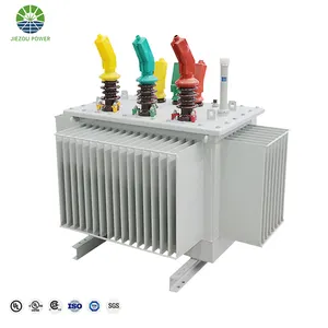 制造商价格100 KVA 200KVA 11KV至400V 50hz Dyn11三相油浸式变压器