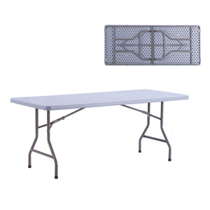 High-Density Polyethylene <b>Folding</b> Catering <b>Table</b> 183 × 75 × 74 h cm M1934 - Product Image 1