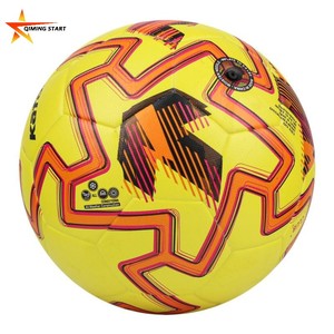 Ballon de football professionnel de haute qualité, taille 5, cuir et sublimation personnalisée, <span class=keywords><strong>Coupe</strong></span> <span class=keywords><strong>du</strong></span> <span class=keywords><strong>monde</strong></span> Qatar <span class=keywords><strong>2022</strong></span>, rouge or - Product Image 2