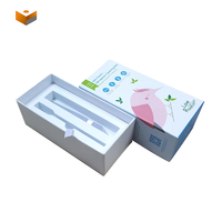 Boîte d'emballage en papier dur de produit électronique à motifs de luxe personnalisé en gros d'usine pour batterie externe