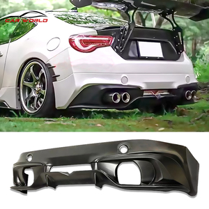 Kit de carrocería de coche Carworld para 2017-2019 <span class=keywords><strong>Toyota</strong></span> GT86 TRD estilo labio delantero labio trasero faldas laterales <span class=keywords><strong>GT</strong></span> 86 BRZ Kit de coche ABS plástico sin color - Product Image 3