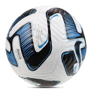 Customized NK Blue Stripe Soccer High End Match Soccer Manufacturer Directly Supply Match Soccer Balls