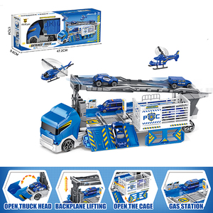 Ensemble de <span class=keywords><strong>jeu</strong></span> de <span class=keywords><strong>voiture</strong></span> électrique pour enfants, conteneur de déformation, camion, jouet, <span class=keywords><strong>Parking</strong></span> - Product Image 4