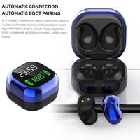 Écouteurs sans fil dynamiques S6 Plus pour TWS, sport, jeux, éclairage RGB, étanchéité IPX5, commandes tactiles, affichage LED de la puissance