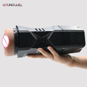 ग्लेन्स उत्तेजक और 10 मोड लिंग वाइब्रेटर के साथ शक्तिशाली पुरुष हस्तमैथुन कप - Product Image 4