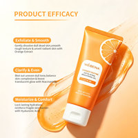 Gel Exfoliant Doux en Gros pour le Visage et le Corps – Nettoyage Profond, Élimine les Peaux Mortes, Éclaircissant, à l'Orange